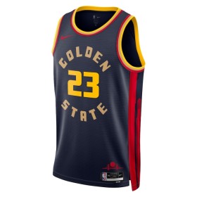 NBA Mænd Trøje Golden State Warriors Draymond Green 2024-25 Nike City Edition Navy Swingman